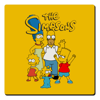 The Simpsons, Τετράγωνο μαγνητάκι ξύλινο 6x6cm