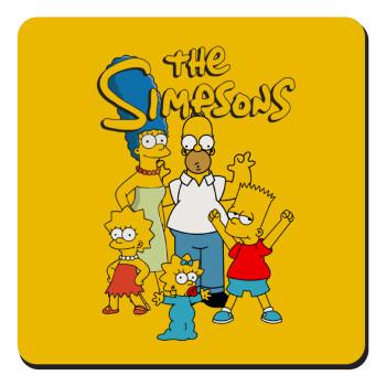 The Simpsons, Τετράγωνο μαγνητάκι ξύλινο 9x9cm