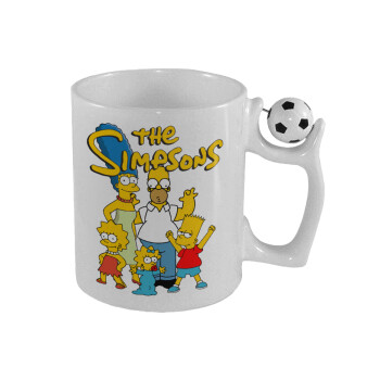 The Simpsons, Κούπα με μπάλα ποδασφαίρου , 330ml