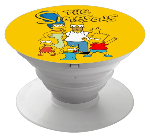 The Simpsons — Phone Holders Stand  Λευκό Βάση Στήριξης Κινητού στο Χέρι