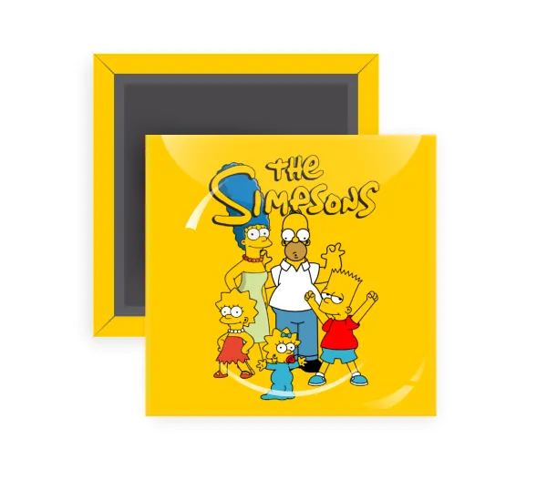 The Simpsons — Τετράγωνο (5x5cm)