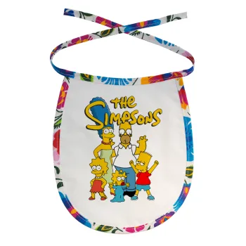 The Simpsons, Σαλιάρα μωρού αλέκιαστη με κορδόνι Χρωματιστή