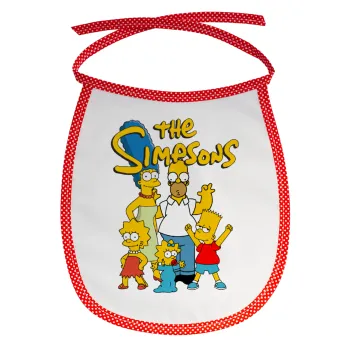 The Simpsons, Σαλιάρα μωρού αλέκιαστη με κορδόνι Κόκκινη