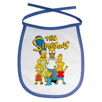The Simpsons, Σαλιάρα μωρού αλέκιαστη με κορδόνι Μπλε