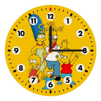 The Simpsons, Ρολόι τοίχου ξύλινο (20cm)