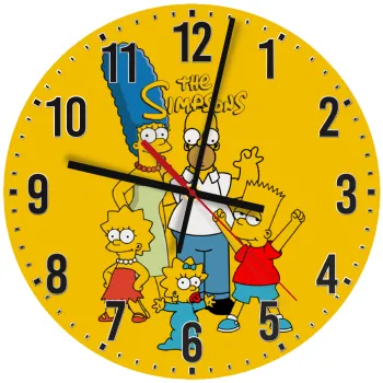 The Simpsons, Ρολόι τοίχου ξύλινο (30cm)