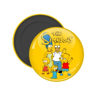 The Simpsons, Μαγνητάκι ψυγείου στρογγυλό διάστασης 5cm
