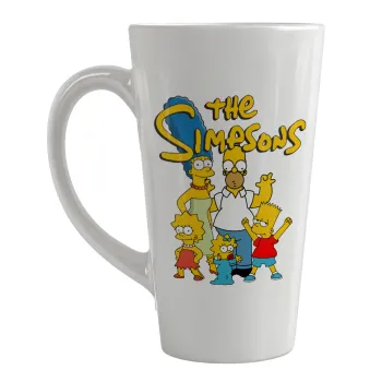 The Simpsons, Κούπα κωνική Latte Μεγάλη, κεραμική, 450ml