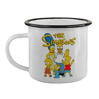 The Simpsons, Κούπα εμαγιέ με μαύρο χείλος 360ml