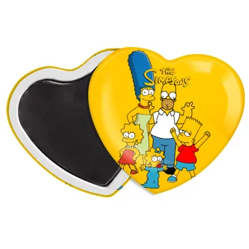 The Simpsons, Μαγνητάκι καρδιά (57x52mm)