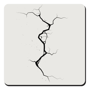 Cracked, Τετράγωνο μαγνητάκι ξύλινο 9x9cm