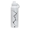 1L Stainless Steel Thermal Bottle with Phone Holder & Double Wall Insulation