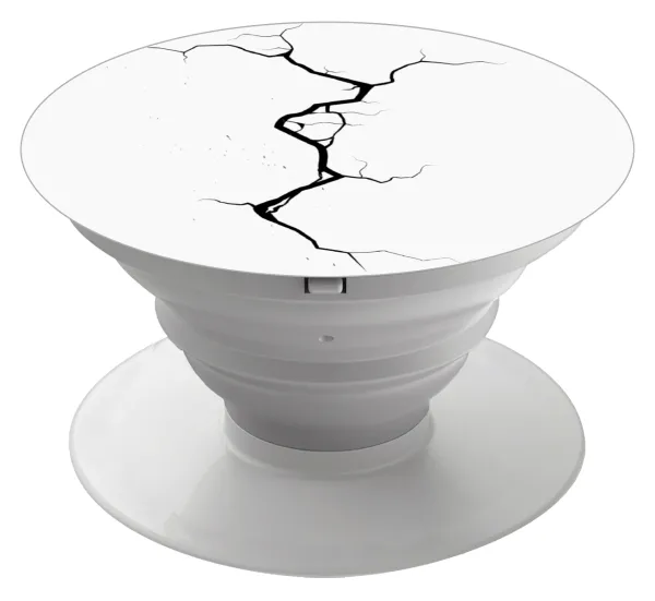 Cracked — Phone Holders Stand  Λευκό Βάση Στήριξης Κινητού στο Χέρι