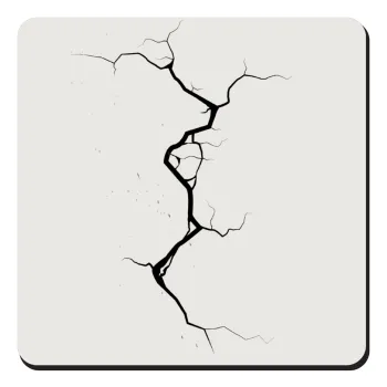 Cracked, Τετράγωνο μαγνητάκι ξύλινο 9x9cm