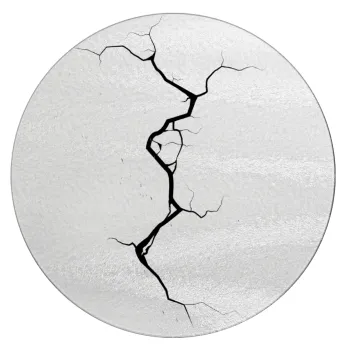 Cracked, Επιφάνεια κοπής γυάλινη στρογγυλή (30cm)