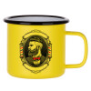 Metallic enamel MATT Yellow cup 360ml
