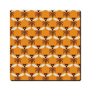 Μελισσούλες, Τετράγωνο μαγνητάκι ξύλινο 6x6cm