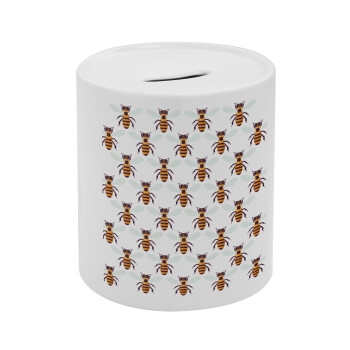 Bee, Κουμπαράς πορσελάνης με τάπα