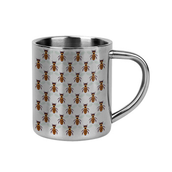 Bee, Mug Stainless steel double wall 300ml