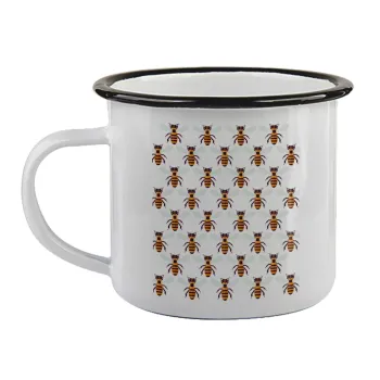 Μελισσούλες, Κούπα εμαγιέ με μαύρο χείλος 360ml