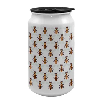 Μελισσούλες, Κούπα ταξιδιού μεταλλική με καπάκι (tin-can) 500ml