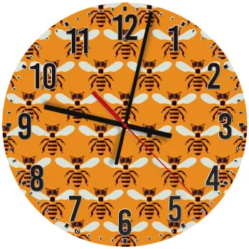 Μελισσούλες, Ρολόι τοίχου ξύλινο (30cm)