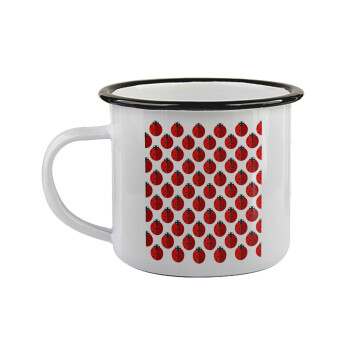 Πασχαλίτσα, Κούπα εμαγιέ με μαύρο χείλος 360ml