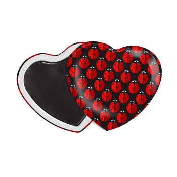 Πασχαλίτσα, Μαγνητάκι καρδιά (57x52mm)