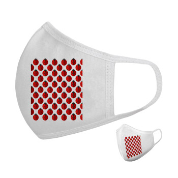 Coccinella, Μάσκα υφασμάτινη υψηλής άνεσης παιδική (Δώρο πλαστική θήκη)