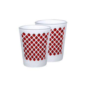 Coccinella, Σφηνοπότηρα γυάλινα 45ml του πάγου (2 τεμάχια)