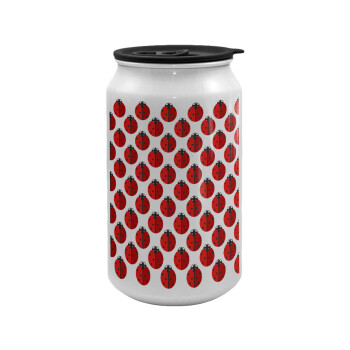 Coccinella, Κούπα ταξιδιού μεταλλική με καπάκι (tin-can) 500ml
