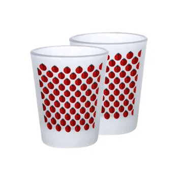 Coccinella, Σφηνοπότηρα γυάλινα 45ml του πάγου (2 τεμάχια)