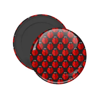 Coccinella, Μαγνητάκι ψυγείου στρογγυλό διάστασης 5cm
