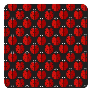 Coccinella, Τετράγωνο μαγνητάκι ξύλινο 9x9cm