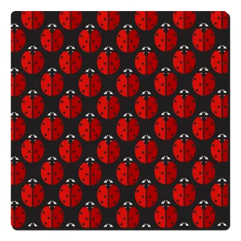 Coccinella, Τετράγωνο μαγνητάκι ξύλινο 6x6cm