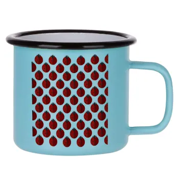 Πασχαλίτσα, Κούπα Μεταλλική εμαγιέ ΜΑΤ σιέλ 360ml