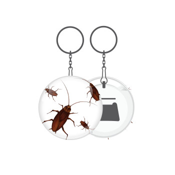 Κατσαρίδα, Μπρελόκ μεταλλικό 5cm με ανοιχτήρι