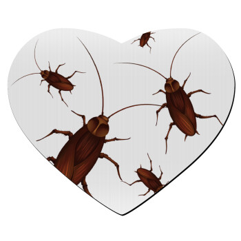 Κατσαρίδα, Mousepad καρδιά 23x20cm
