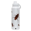 1L Stainless Steel Thermal Bottle with Phone Holder & Double Wall Insulation