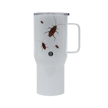 Blattodea, Mega Stainless steel Tumbler with lid, double wall 750L