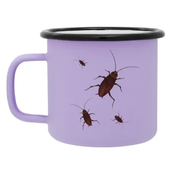Κατσαρίδα, Κούπα Μεταλλική εμαγιέ ΜΑΤ Light Pastel Purple 360ml