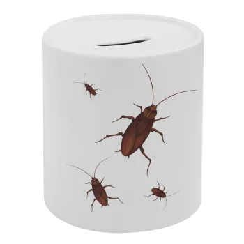 Blattodea, Κουμπαράς πορσελάνης με τάπα