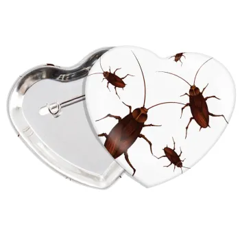 Κατσαρίδα, Κονκάρδα παραμάνα καρδιά (57x52mm)