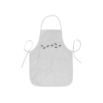 Μυρμήγκια, Ποδιά Σεφ ολόσωμη κοντή  Παιδική (44x62cm)