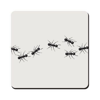 Ants, Τετράγωνο μαγνητάκι ξύλινο 9x9cm