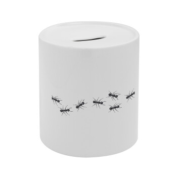 Ants, Κουμπαράς πορσελάνης με τάπα