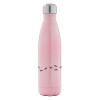 Μεταλλικό παγούρι θερμός Ροζ Ιριδίζον (Stainless steel), διπλού τοιχώματος, 500ml