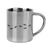 Mug Stainless steel double wall 300ml