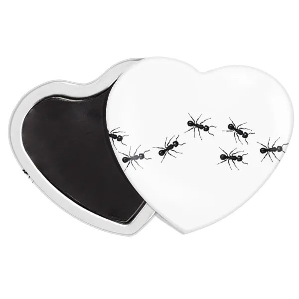 Ants — Heart magnet (57x52mm)