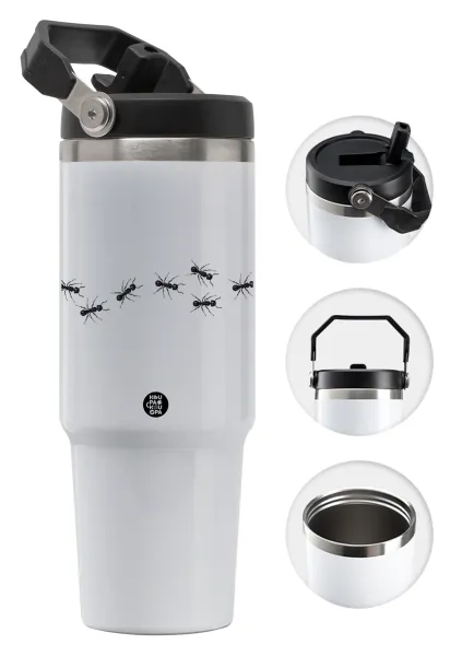 Ants — 30oz stainless Steel Tumbler with Handle
